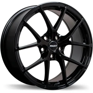 Fast Wheels – Innovation – Black – 16″x6.5″ 45mm – All weather Wheels – F219U-1665-65BN+45F671